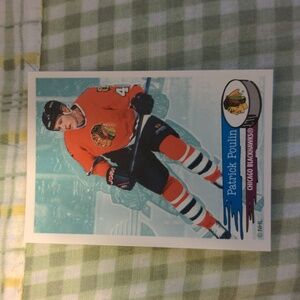 10 for $20 Patrick Poulin Chicago Blackhawks Hockey NHL Sticker #158